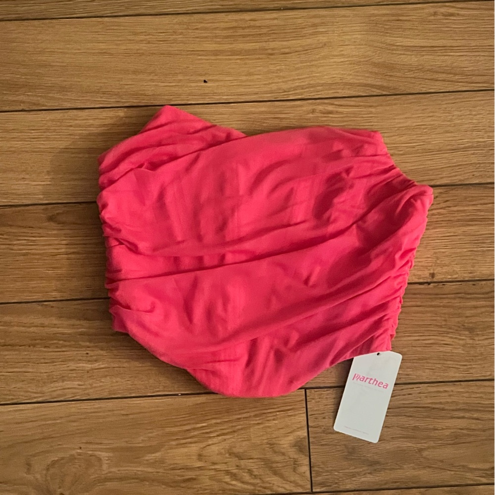 Hot pink corset